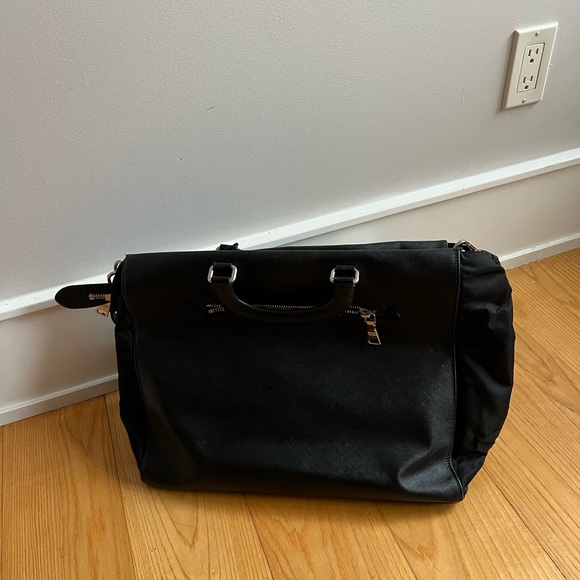 Authentic Prada Saffiano Leather and Nylon Doctor Bag, VA 0839 - Picture 7 of 7